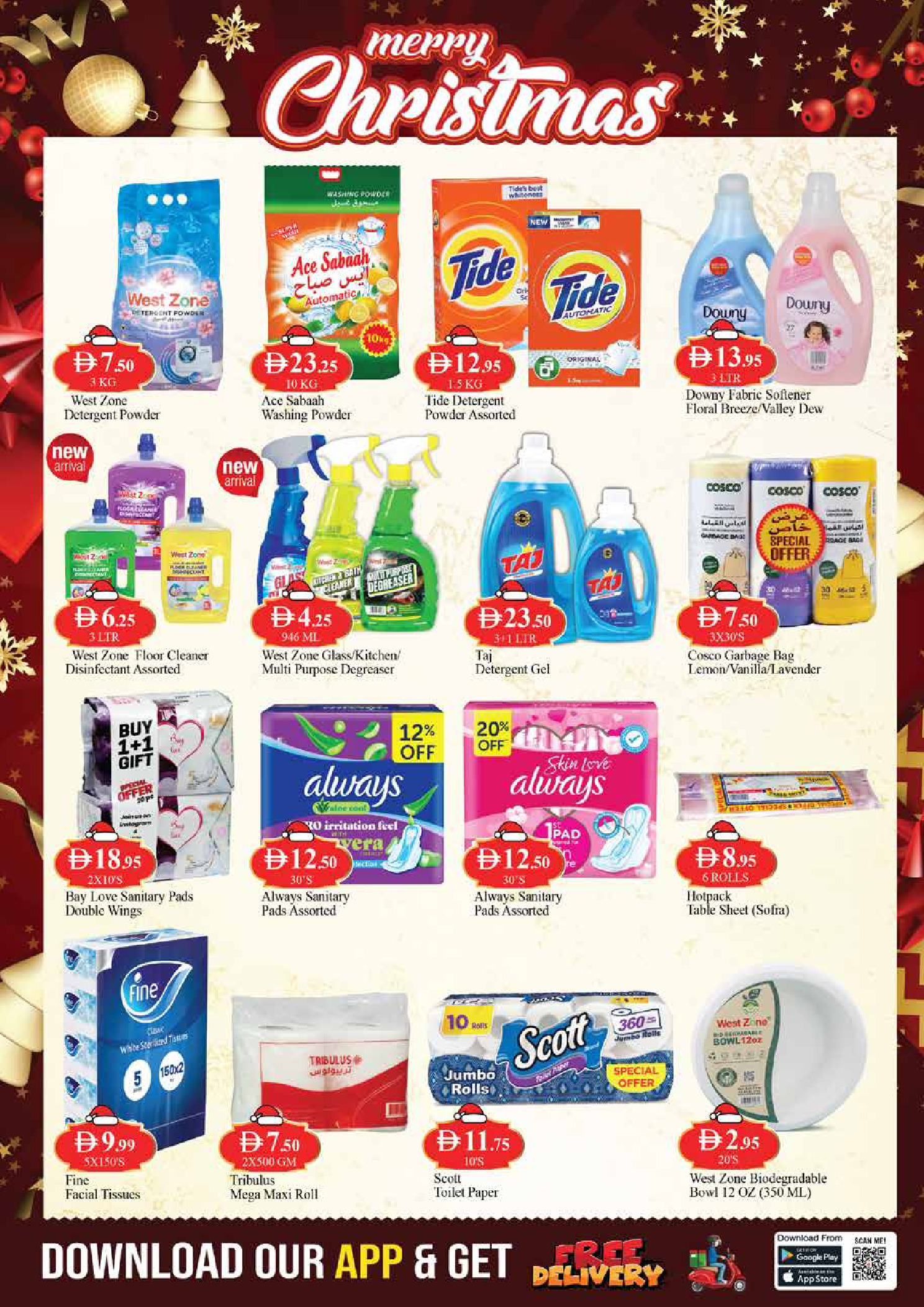 Ofertas de supermercado West Zone Emiratos Árabes Unidos de 19 a 25 diciembre 2025 ofertas de navidad