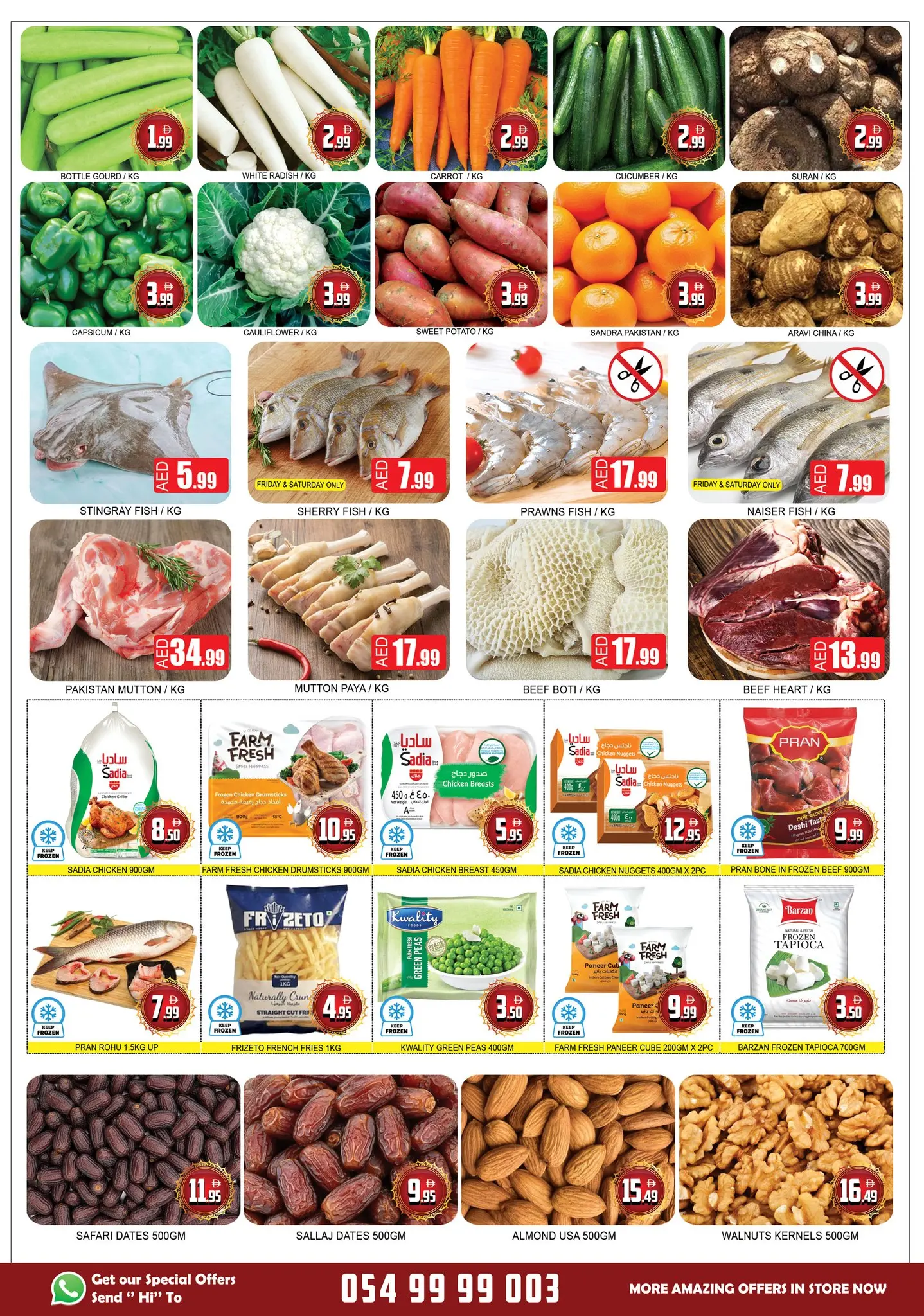 Offres Centre Lucky Émirats arabes unis de 18 à 21 décembre 2025 Baisses de Prix