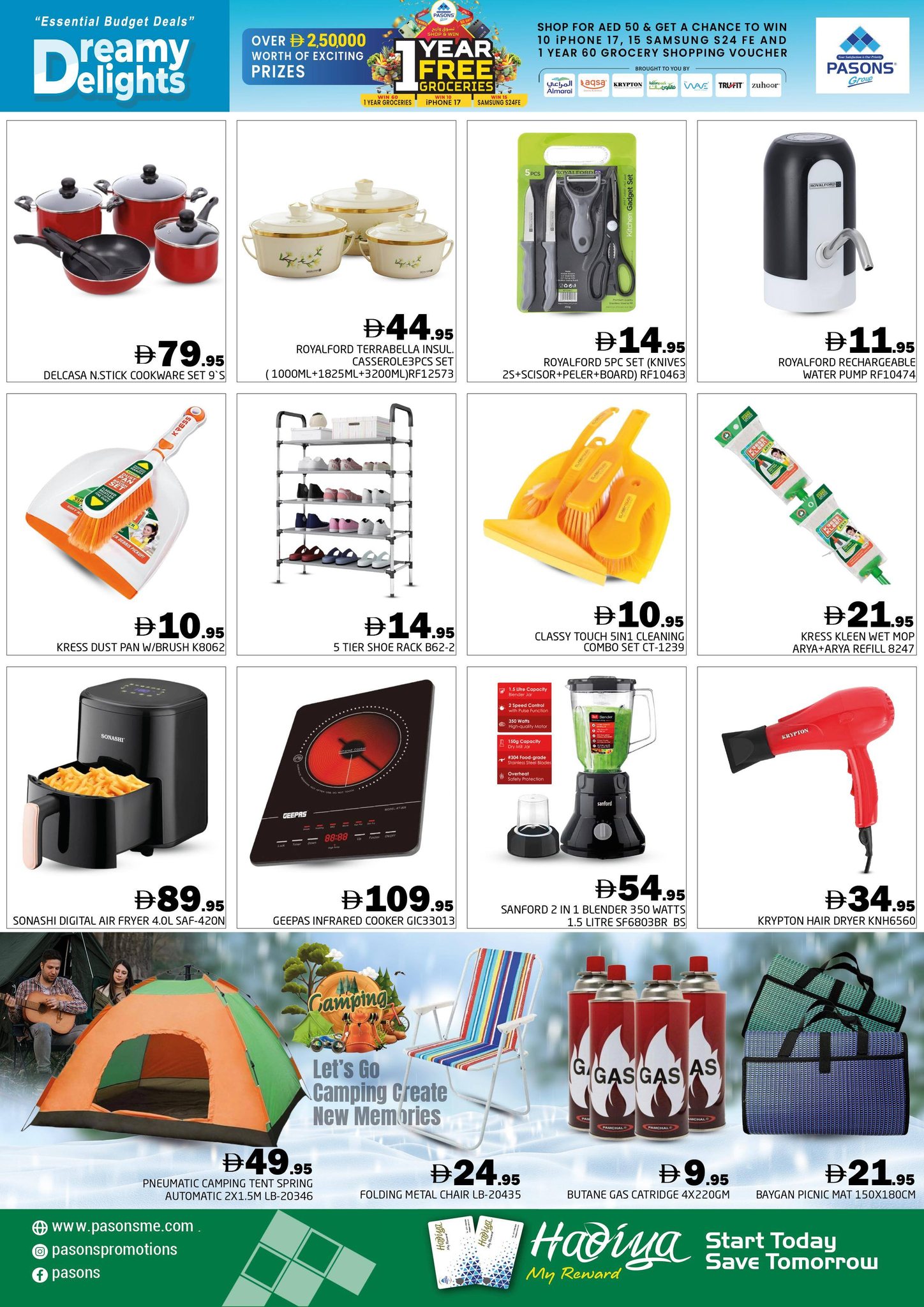 Ofertas de supermercado Pasons Emiratos Árabes Unidos de 19 a 21 diciembre 2025 Fantásticas ofertas