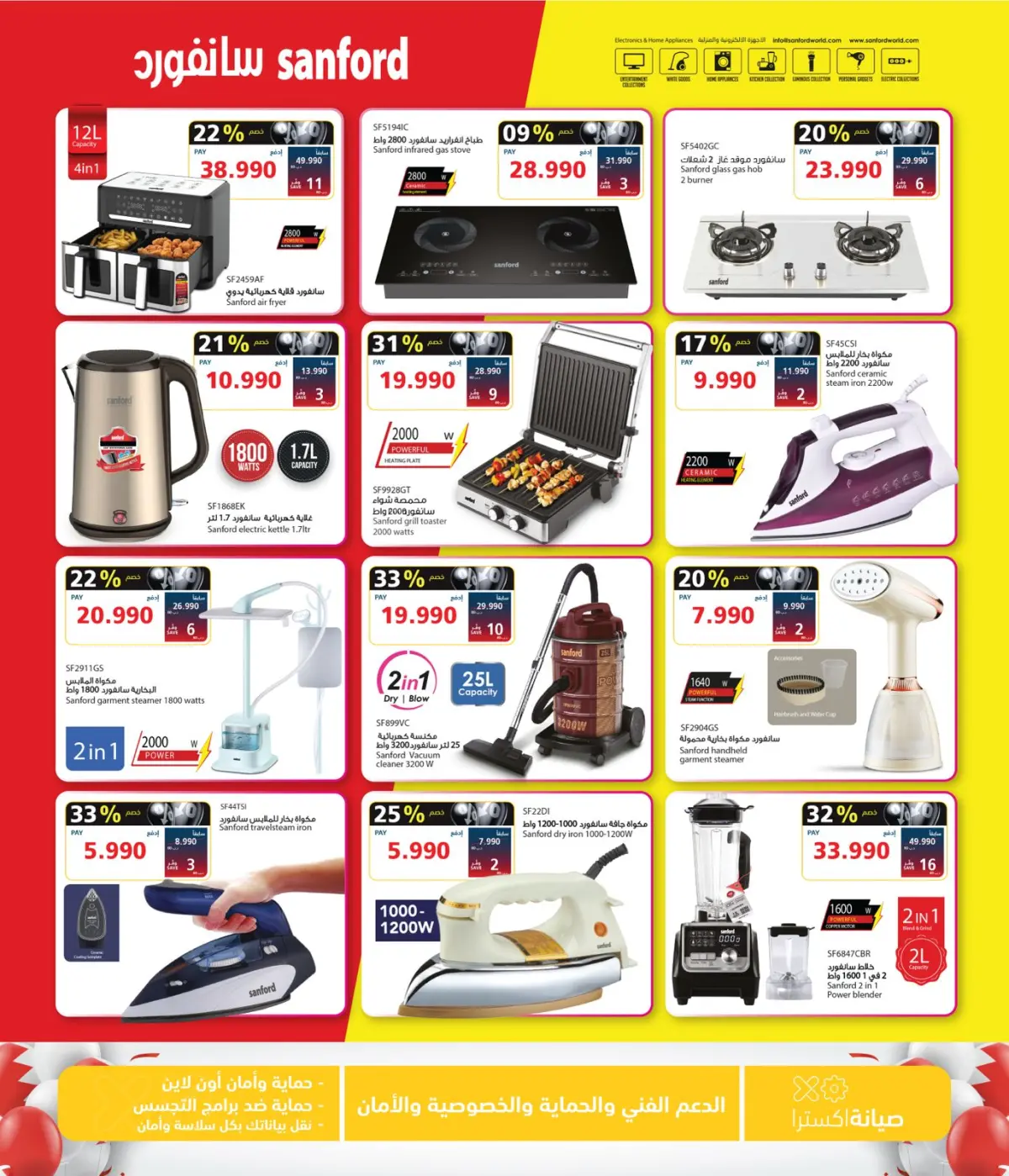 eXtra Stores Bahrain Offers from 20 to 31 December 2025 National Day offers on small appliances - Page 1