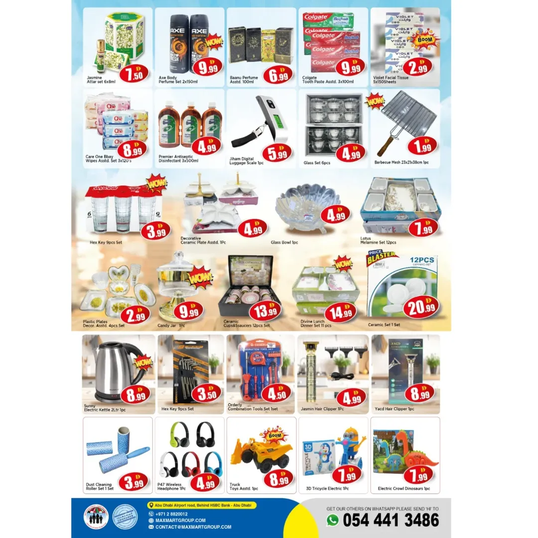 Max Mart UAE Offers from 19 December to 4 January 2026 Big New Year's Sale