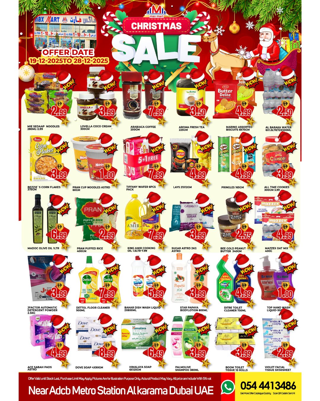 Ofertas de Max Mart Emiratos Árabes Unidos de 19 a 28 diciembre 2025 ofertas de navidad - Página 1