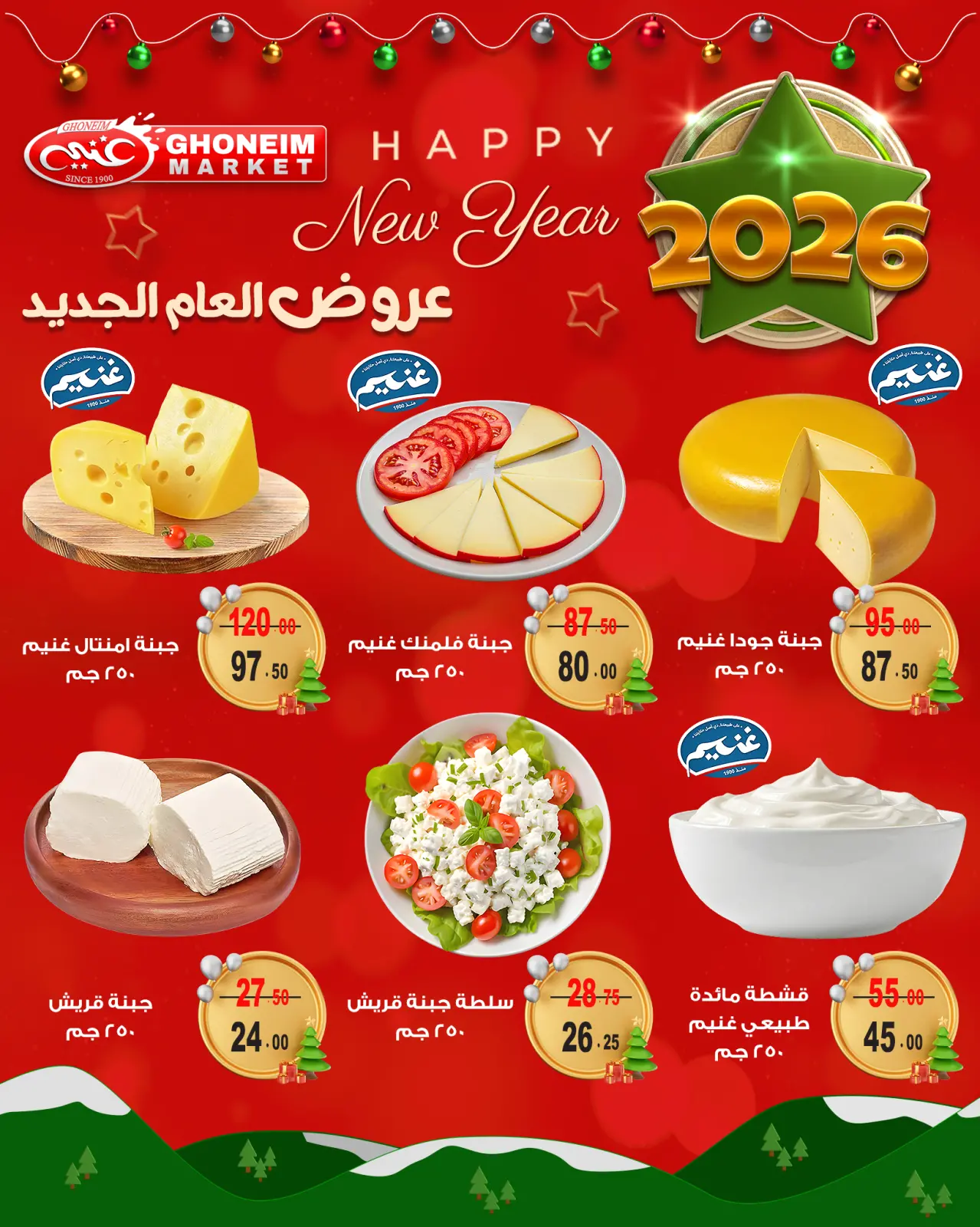 Page 2 in New Year's Sale at Ghonem market Egypt