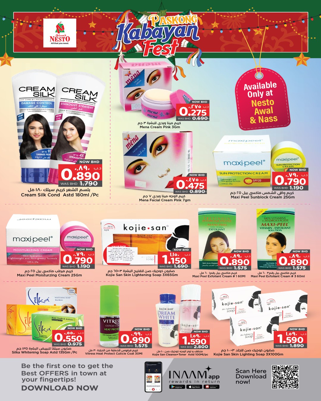 Nesto Bahrain Offers from 21 December to 4 January 2026 Kabayan Deals