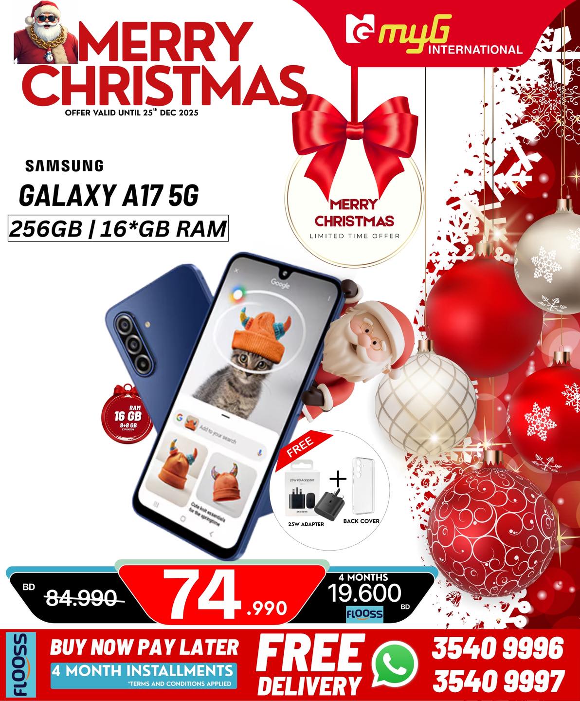 MYG International Bahrain Offers from 21 to 25 December 2025 Christmas Offers