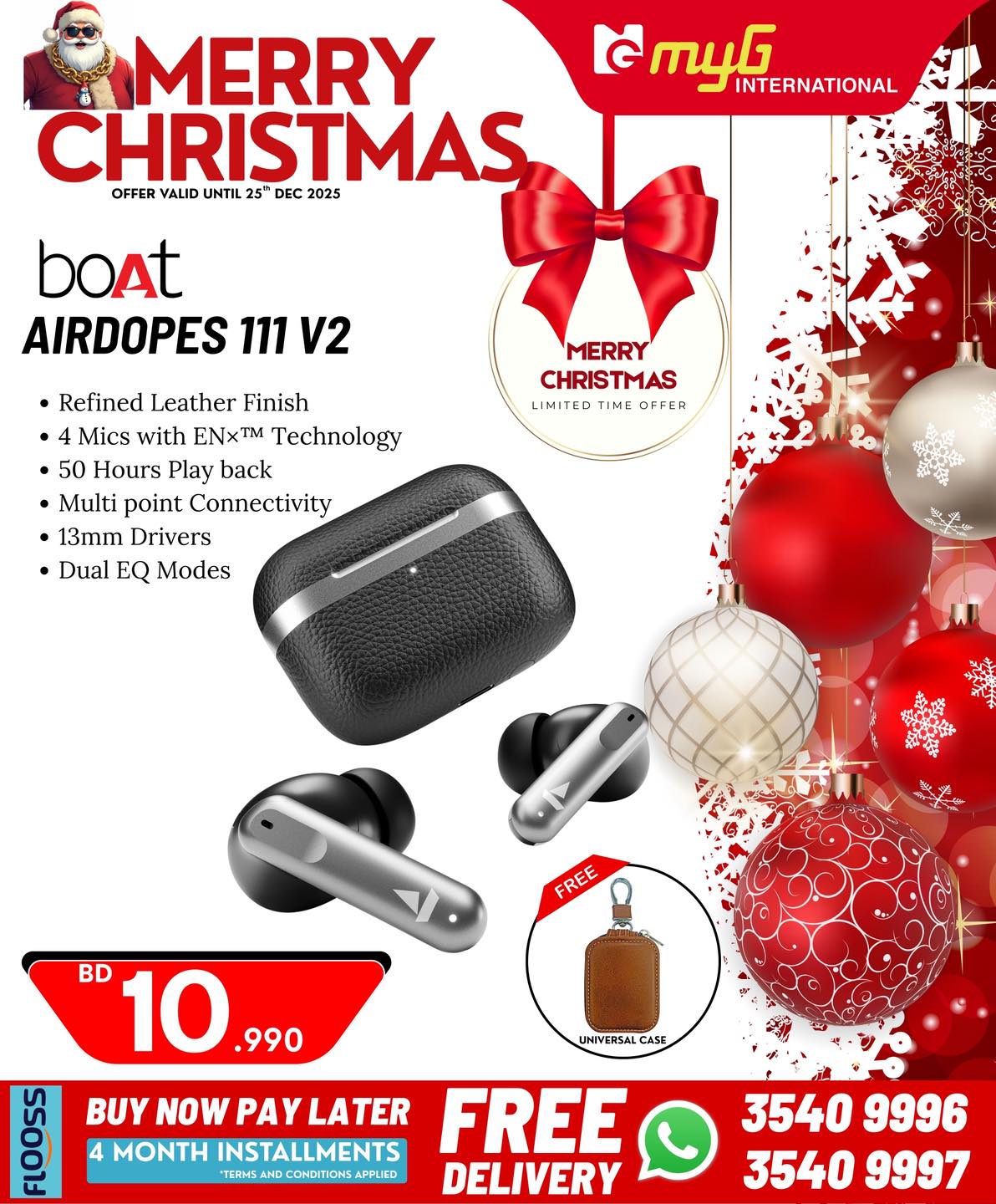 MYG International Bahrain Offers from 21 to 25 December 2025 Christmas Offers