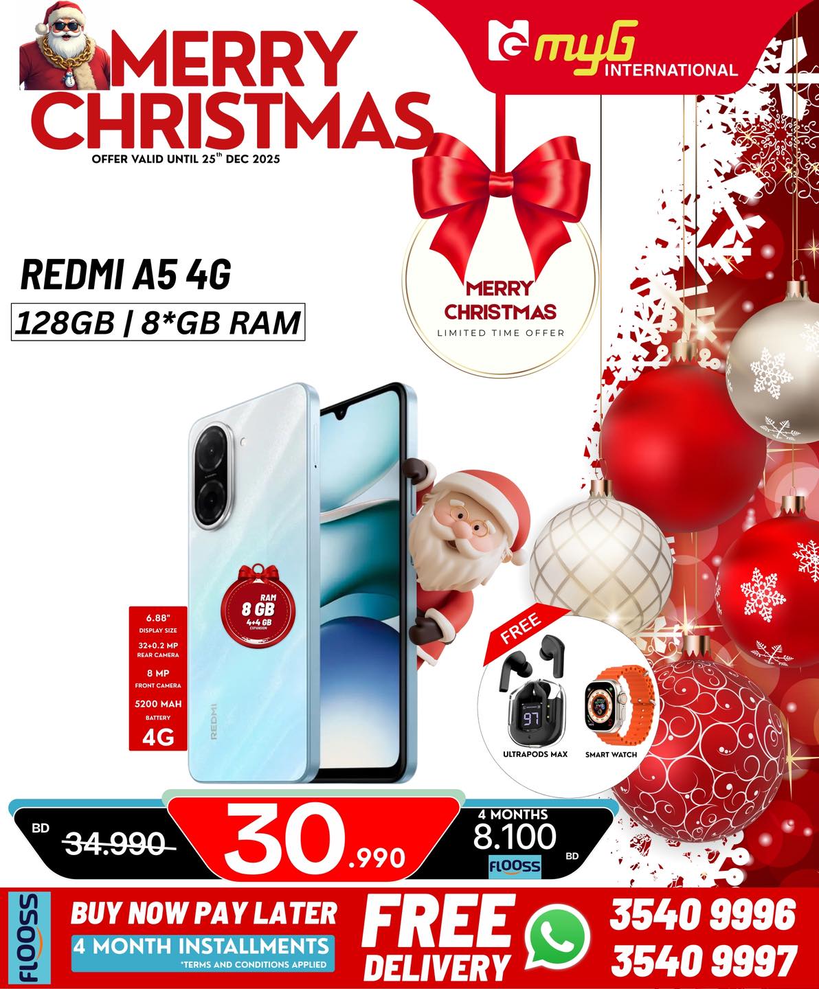 MYG International Bahrain Offers from 21 to 25 December 2025 Christmas Offers