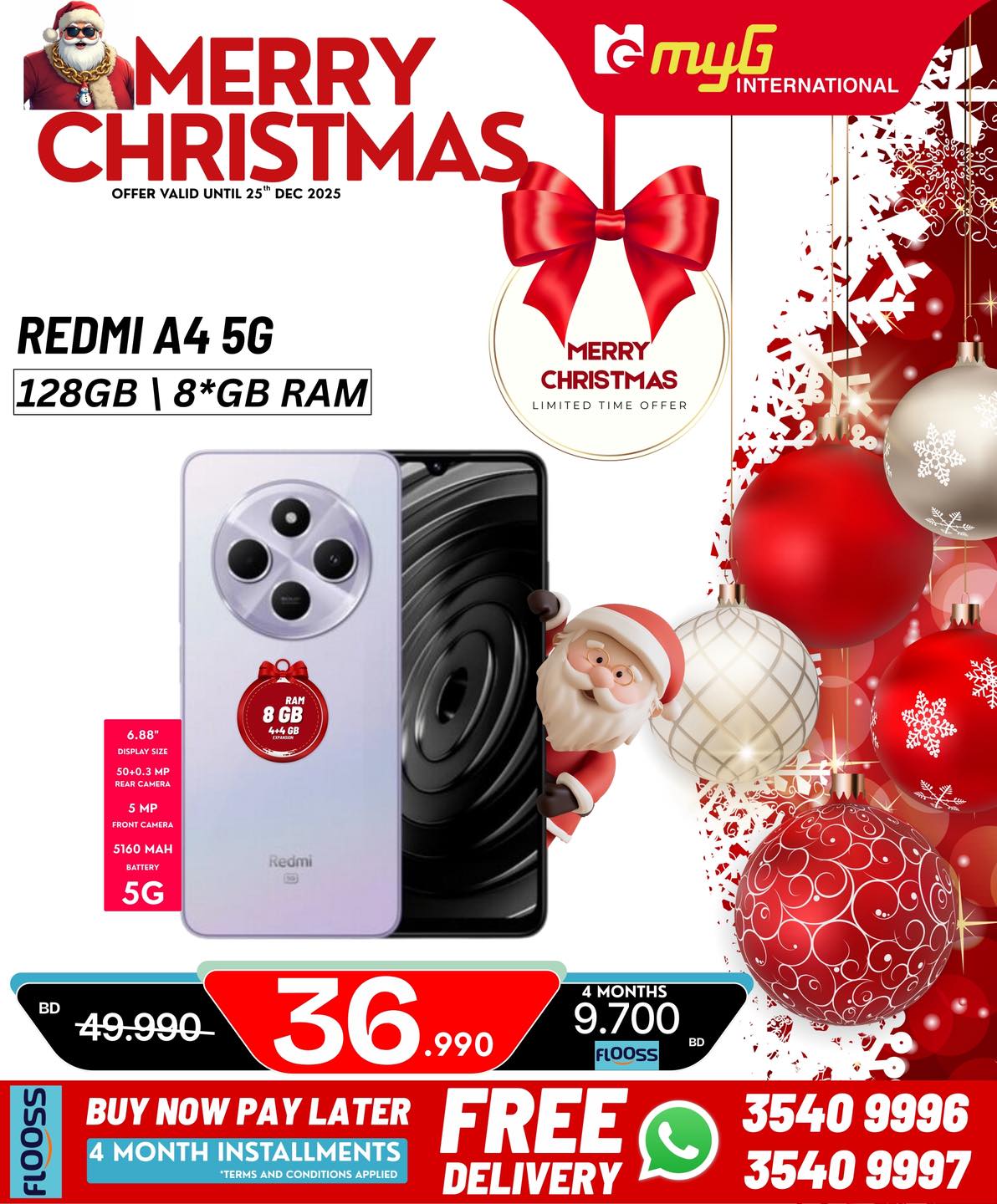 MYG International Bahrain Offers from 21 to 25 December 2025 Christmas Offers