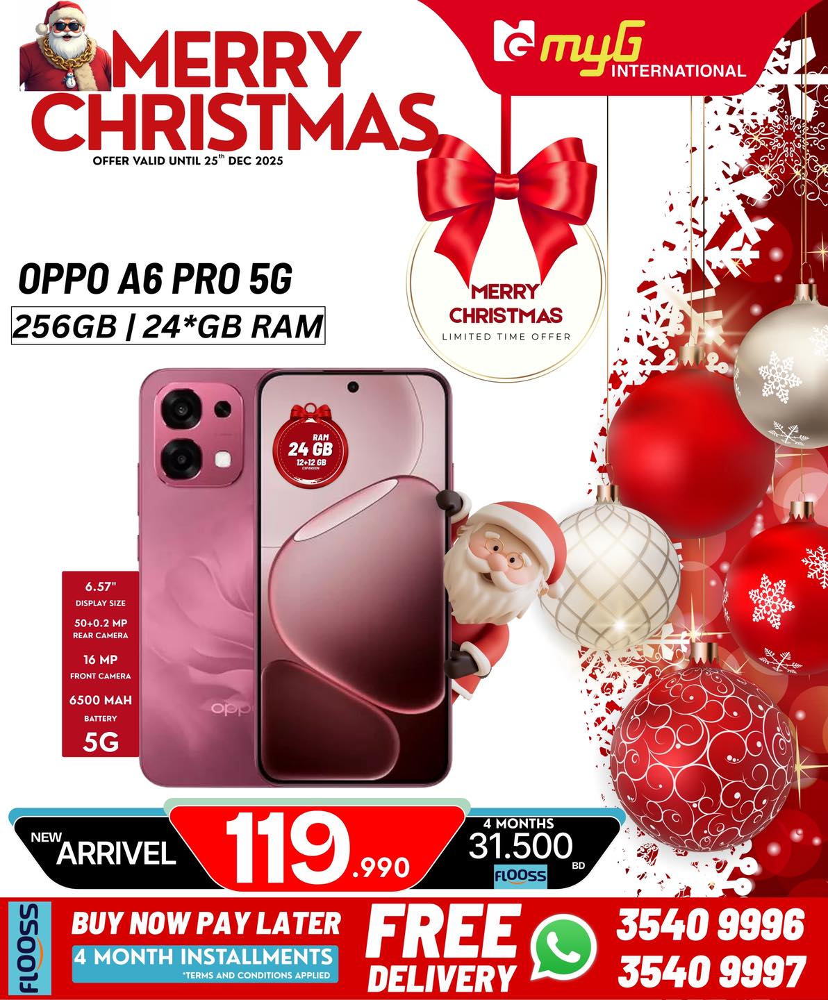 MYG International Bahrain Offers from 21 to 25 December 2025 Christmas Offers