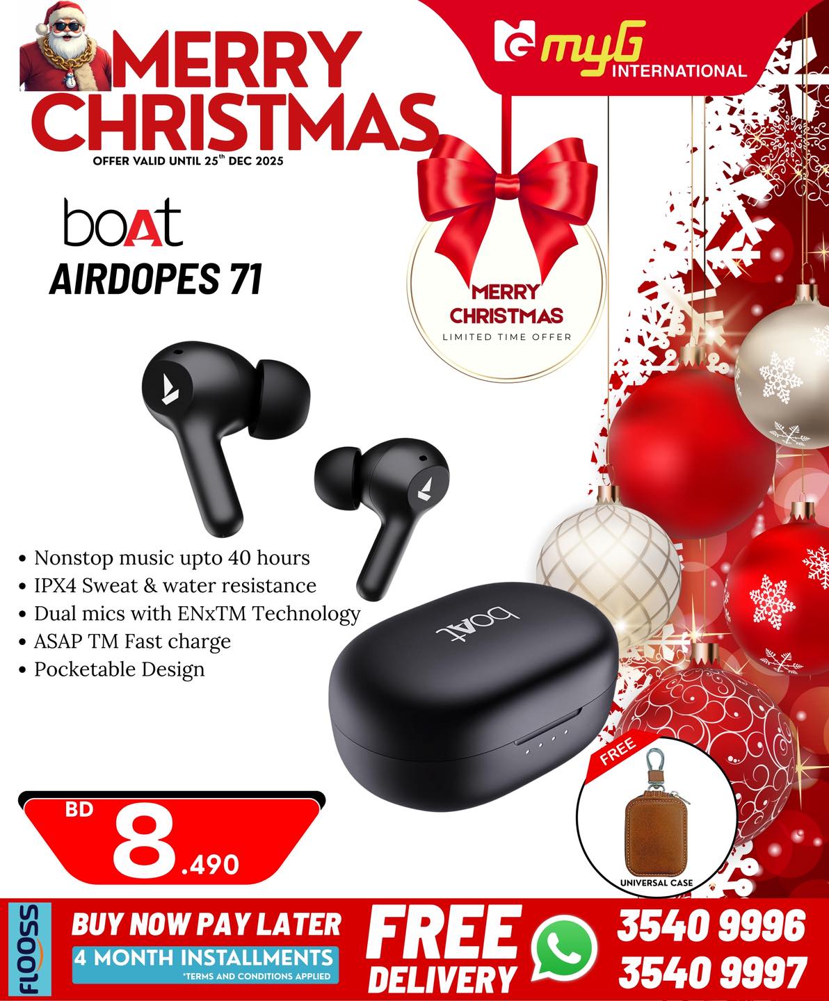 MYG International Bahrain Offers from 21 to 25 December 2025 Christmas Offers