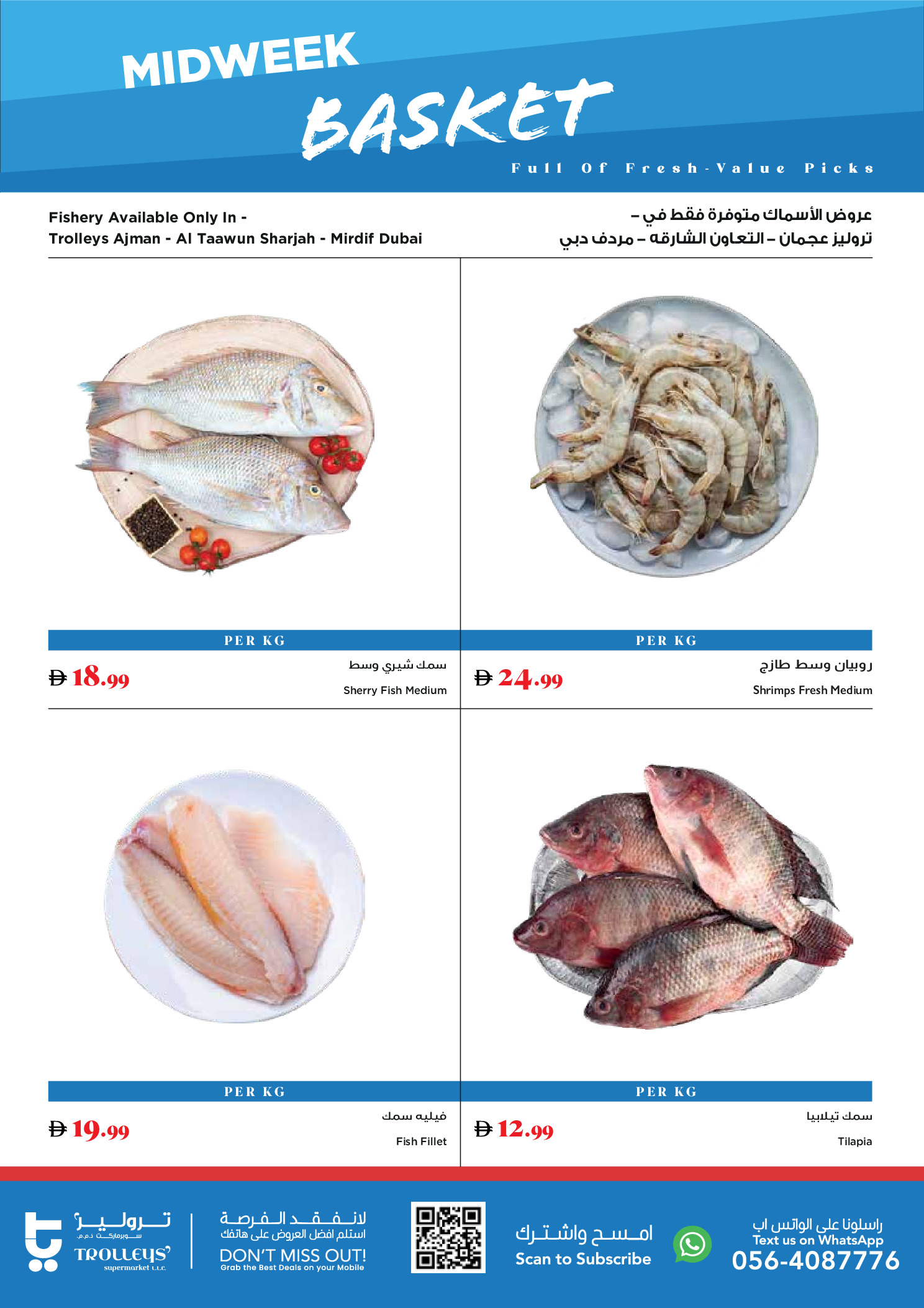 عروض تروليز سوبر ماركت الإمارات من 23 حتى 24 ديسمبر 2025 عروض منتصف الإسبوع