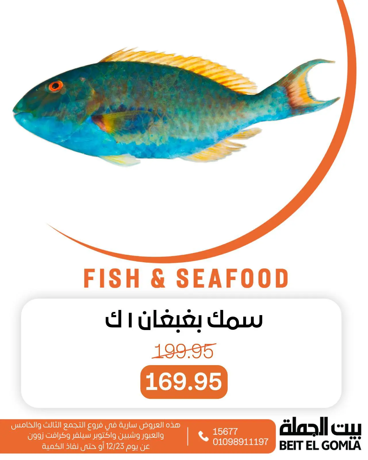 Page 11 in Seafood Deals at Gomla House Egypt