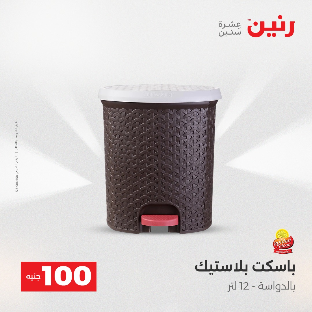 عروض رنين مصر من 23 حتى 24 ديسمبر 2025 عرض ال 100 جنيه