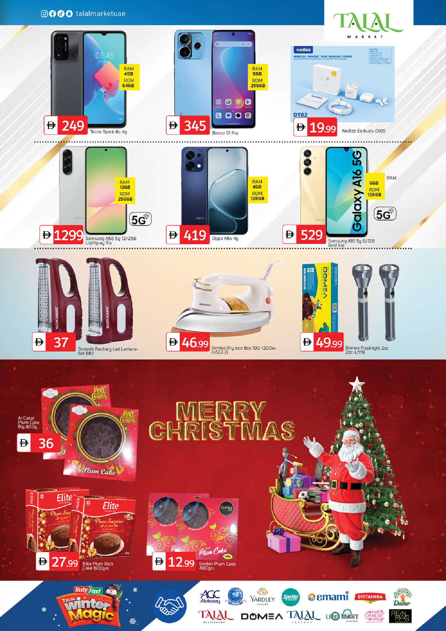 Ofertas de Mercado Talal Emiratos Árabes Unidos de 23 a 24 diciembre 2025 Ofertas de saludos de temporada