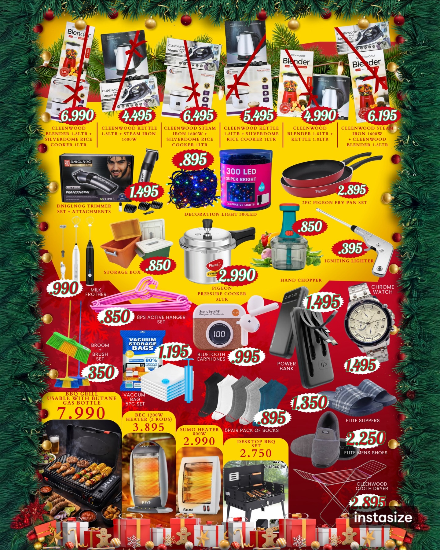 India gate Hypermarket Kuwait Offers from 24 to 28 December 2025 Christmas Offers