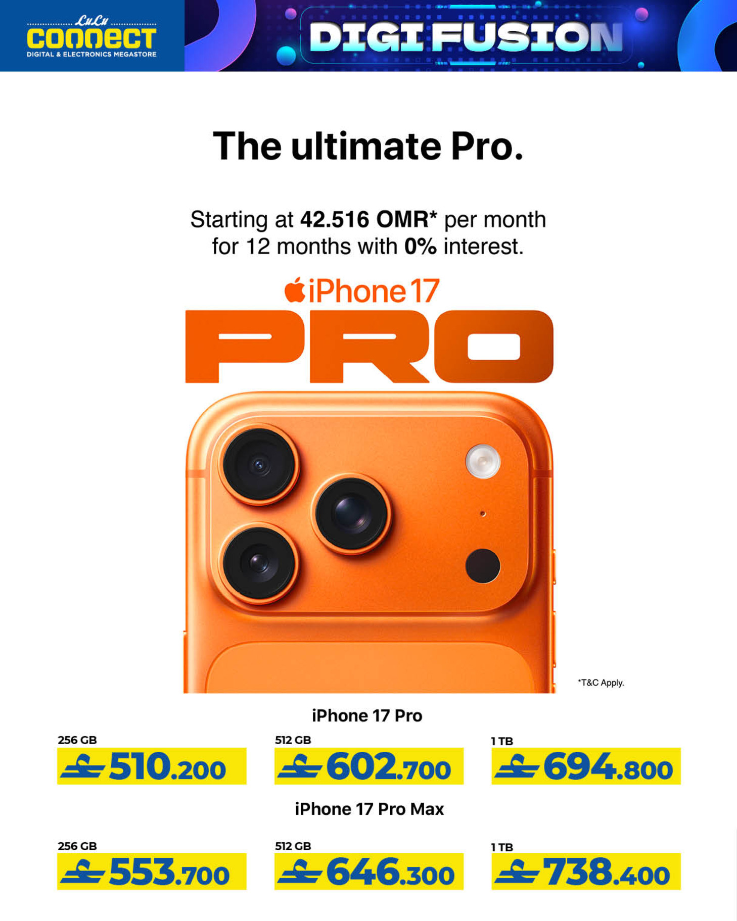 Lulu Oman Offers from 23 to 31 December 2025 Digi Fusion deals - Lulu - Oman - 23 December 2025 – 31 December 2025 - Page 22