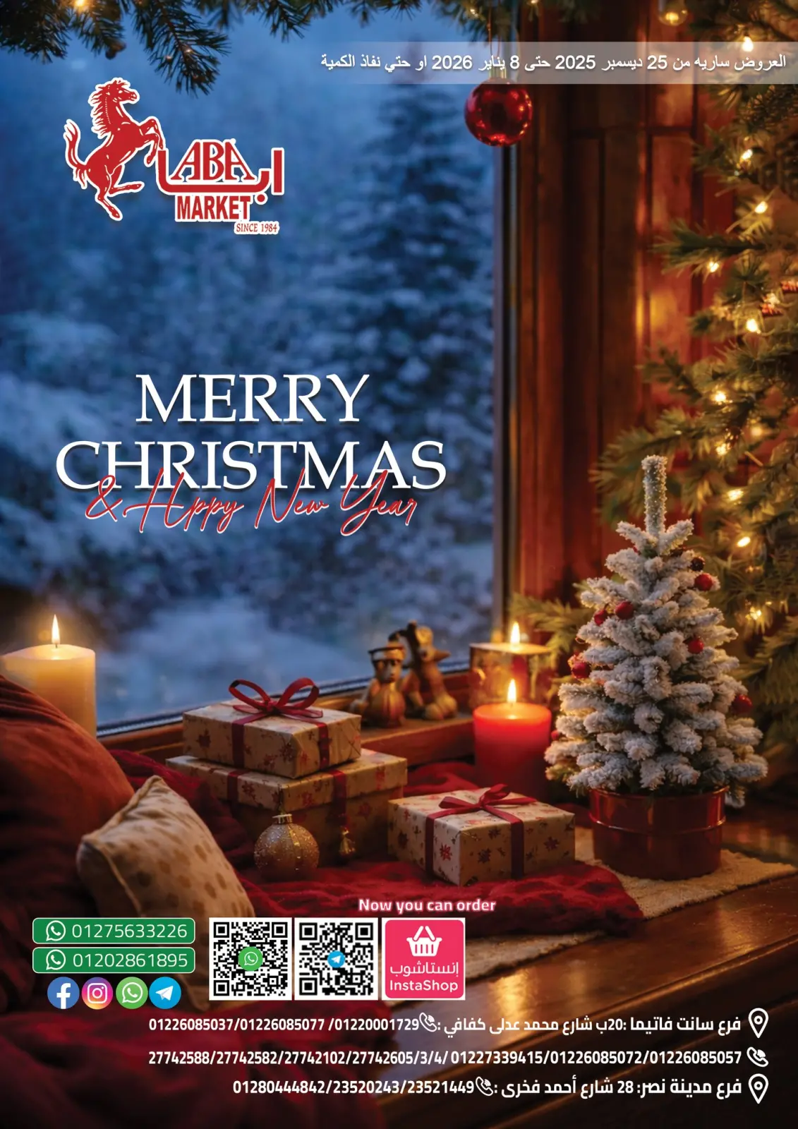 Page 1 in Christmas Offers at ABA market Egypt