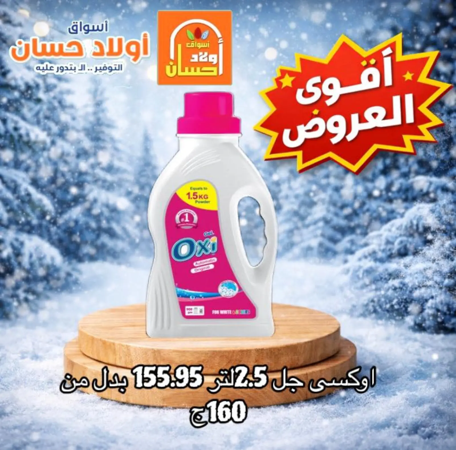 Page 3 in Detergent offers at Hassan Sons Markets Egypt