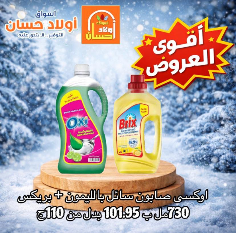 Hassan Sons Markets Egypt Offers from 24 to 30 December 2025 Detergent offers - Page 1