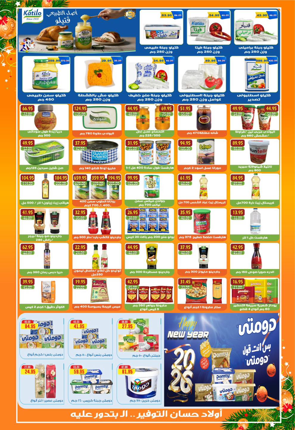 Hassan Sons Markets Egypt Offers from 25 December to 10 January 2026 New Year Offers