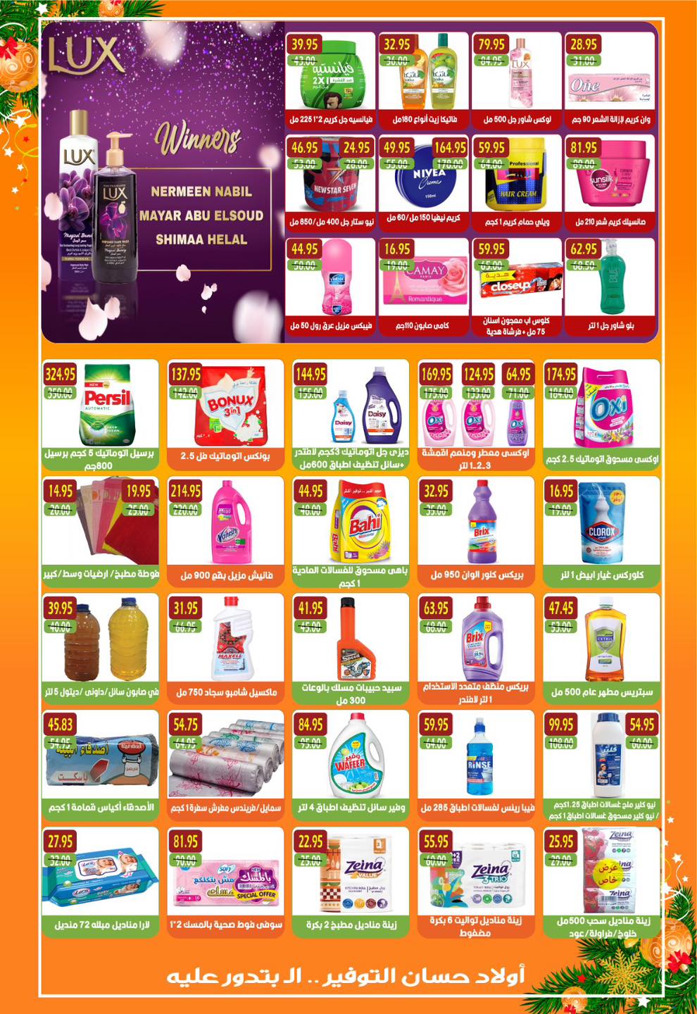 Hassan Sons Markets Egypt Offers from 25 December to 10 January 2026 New Year Offers