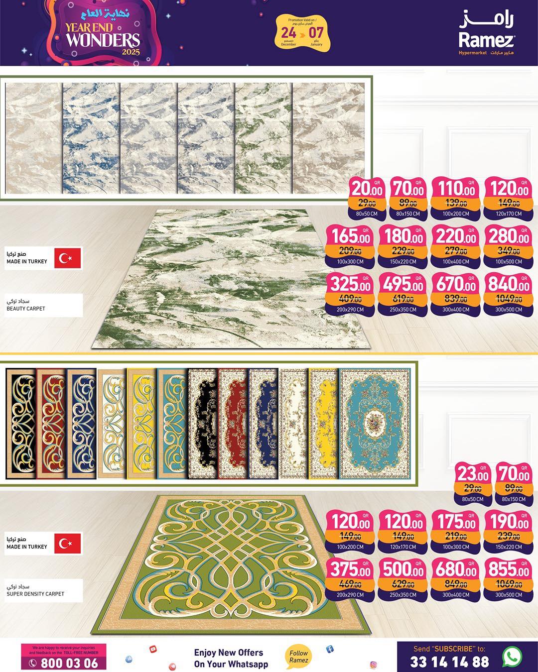 Ramez Markets Qatar Offers from 24 December to 7 January 2026 Year End Deals