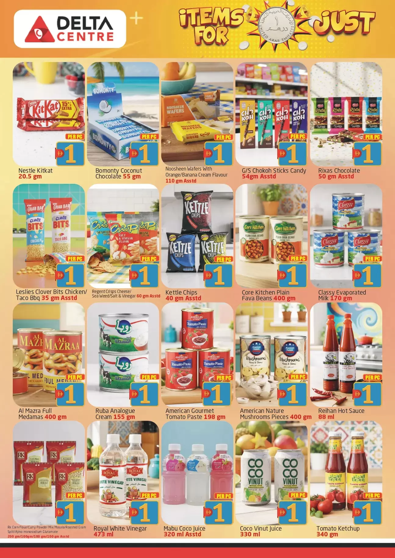 Ofertas de Centro Delta Emiratos Árabes Unidos de 25 diciembre a 4 enero 2026 Ofertas de 1 Dirham