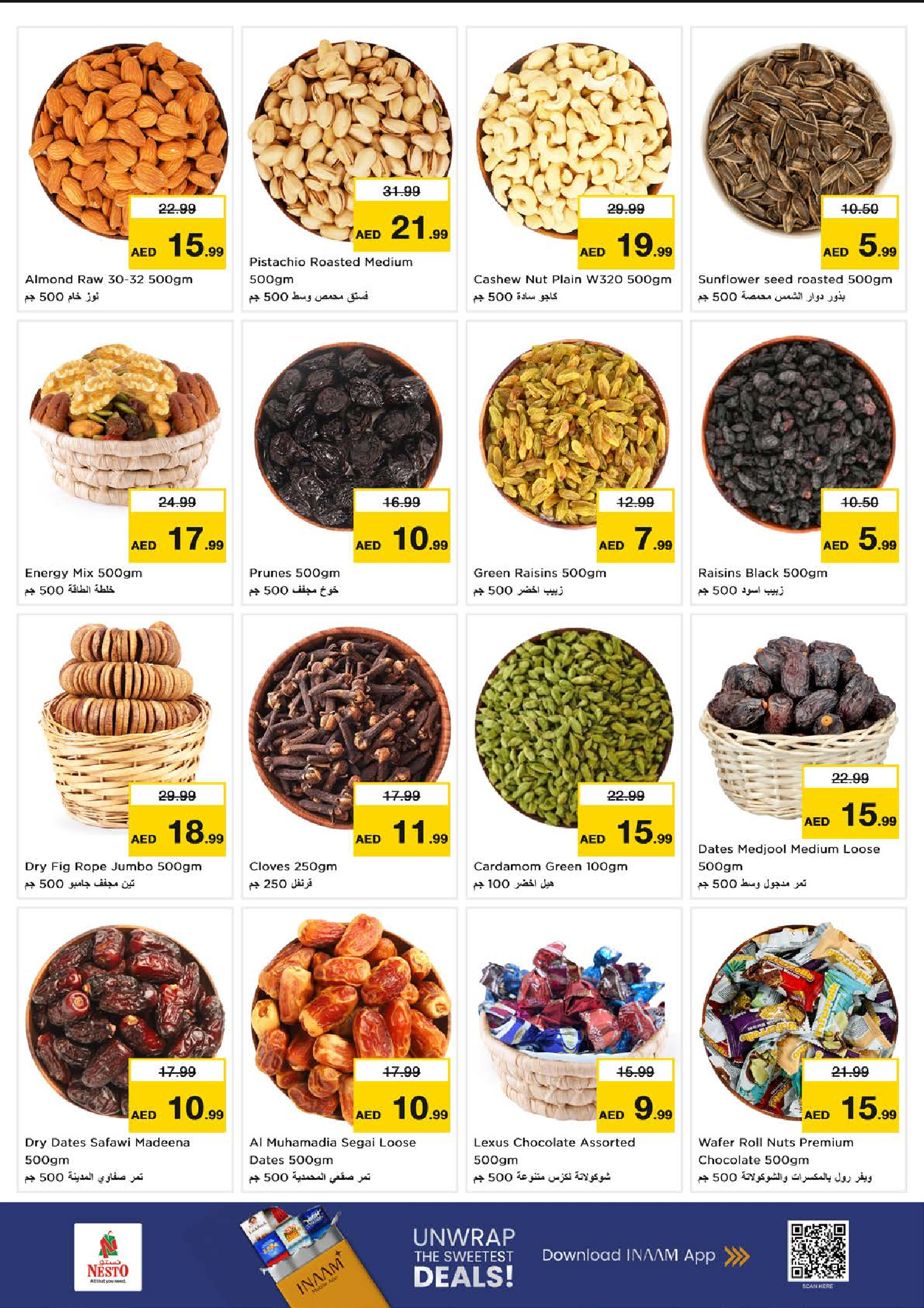 Nesto Hypermarkets Dubai  Offers from 25 to 28 December SEASONAL DELIGHT DEALS