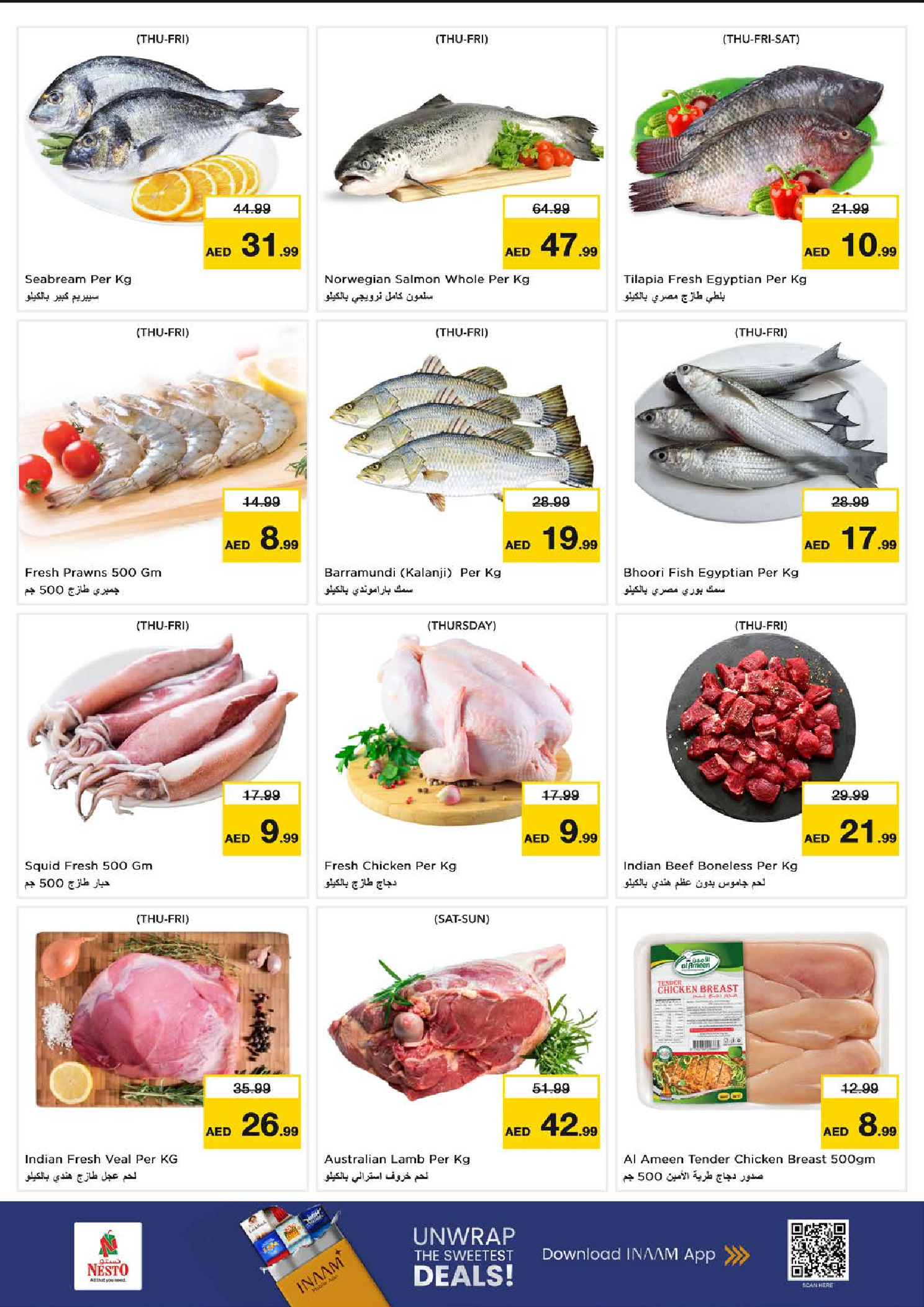 Nesto Hypermarkets Dubai  Offers from 25 to 28 December SEASONAL DELIGHT DEALS