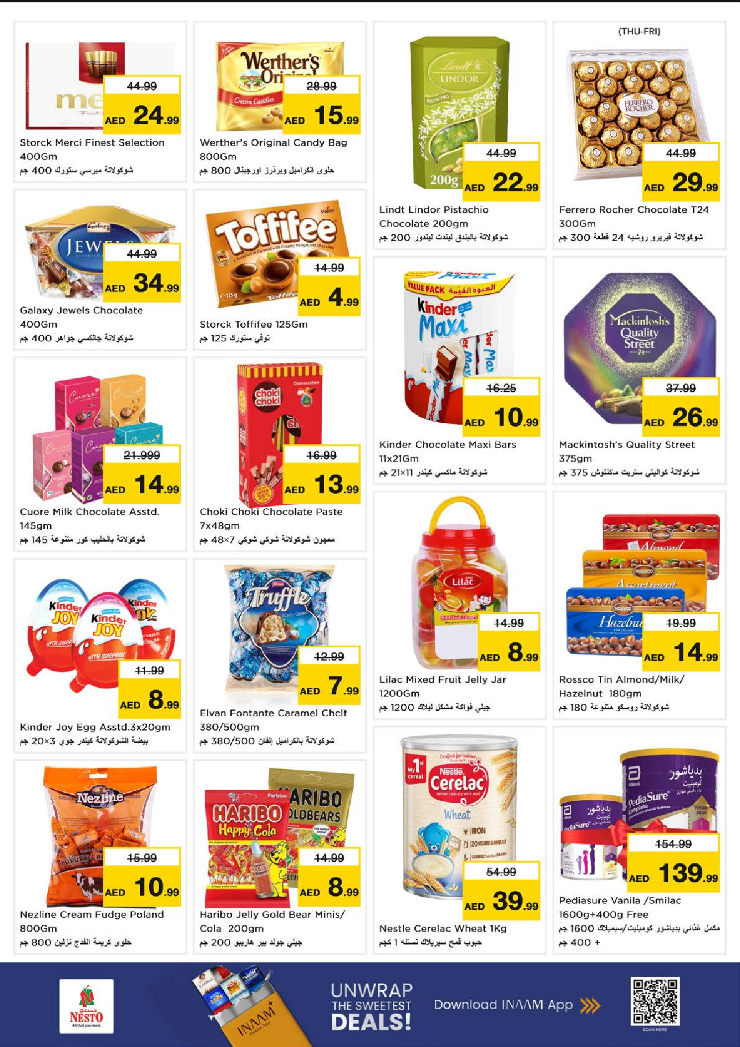 Nesto Hypermarkets Dubai  Offers from 25 to 28 December SEASONAL DELIGHT DEALS