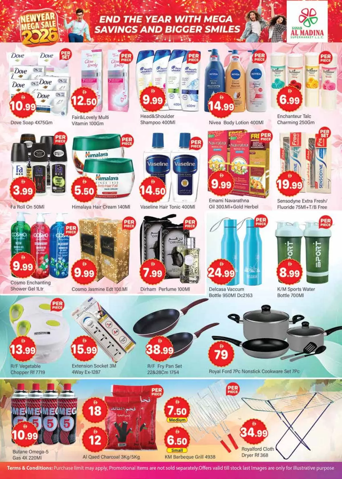 Sanad Al Madina UAE Offers from 26 to 28 December 2025 New Year's Offers