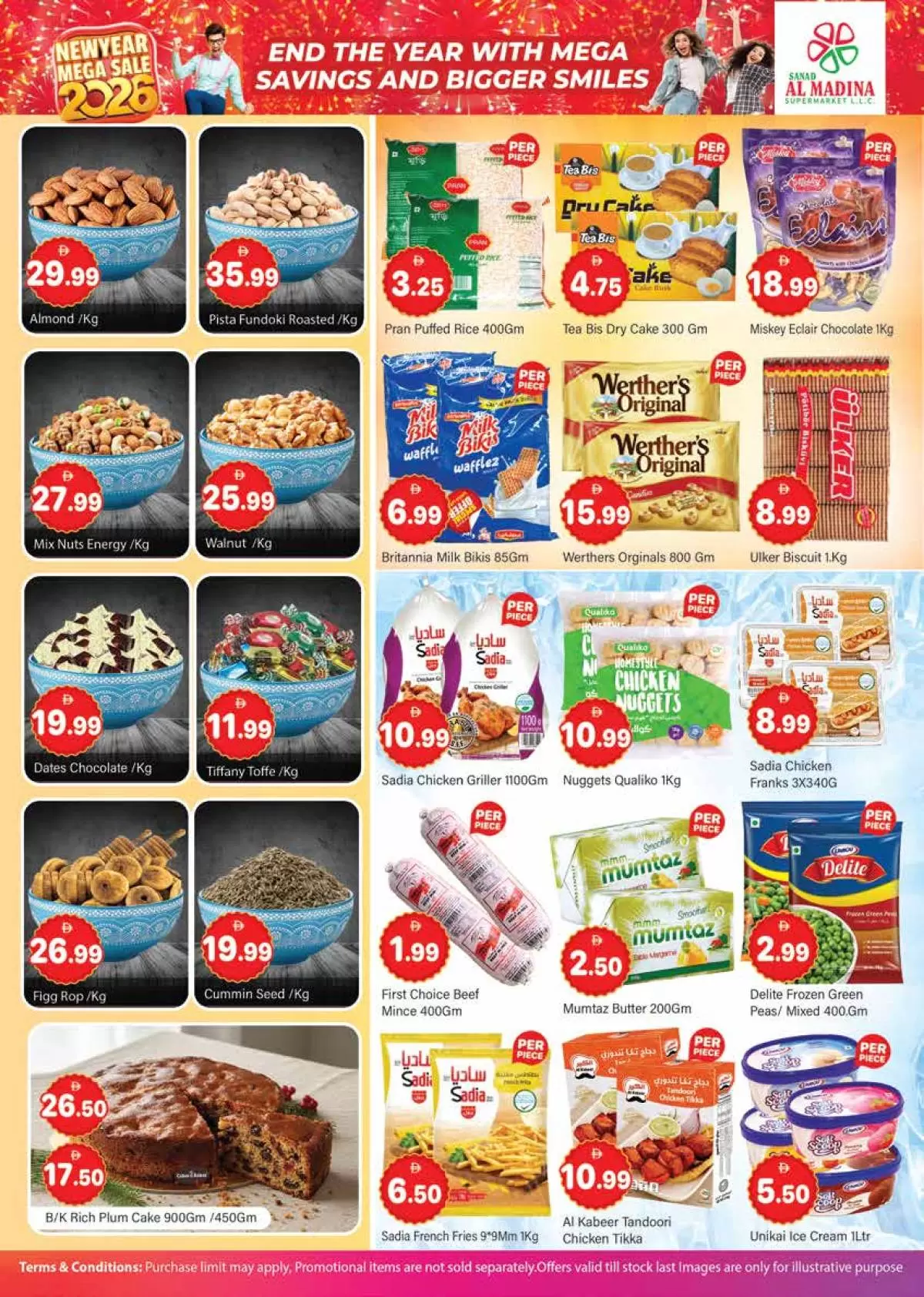 Sanad Al Madina UAE Offers from 26 to 28 December 2025 New Year's Offers