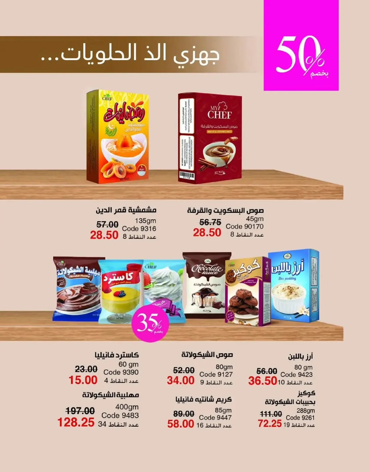 صفحة 120 ضمن عروض العام الجديد في ماى واى مصر