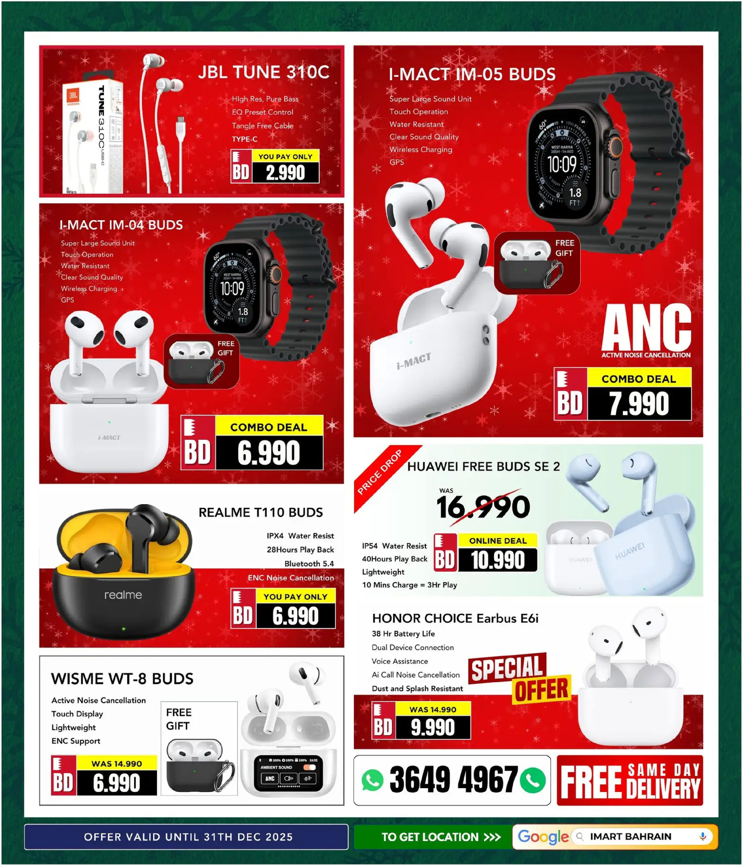 i Mart Bahrain Offers from 25 to 31 December 2025 Christmas Offers