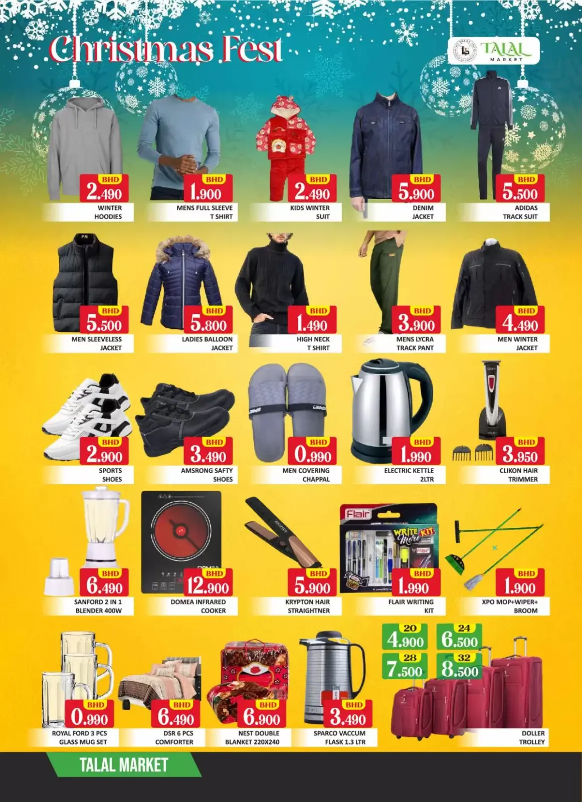 Talal Market Bahrain Offers from 25 to 27 December 2025 Christmas Festival Offers - Page 6