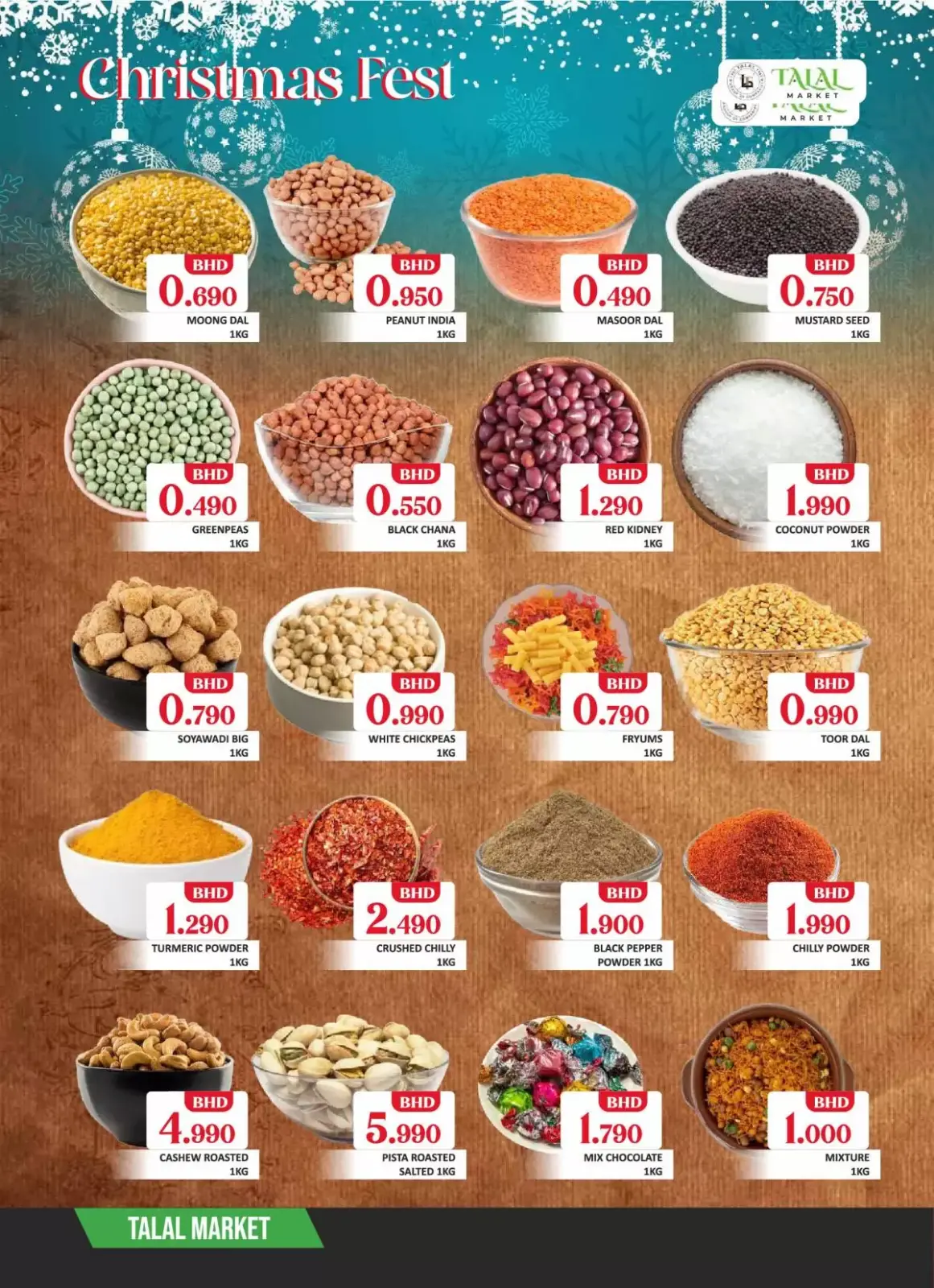 Talal Market Bahrain Offers from 25 to 27 December 2025 Christmas Festival Offers - Page 7