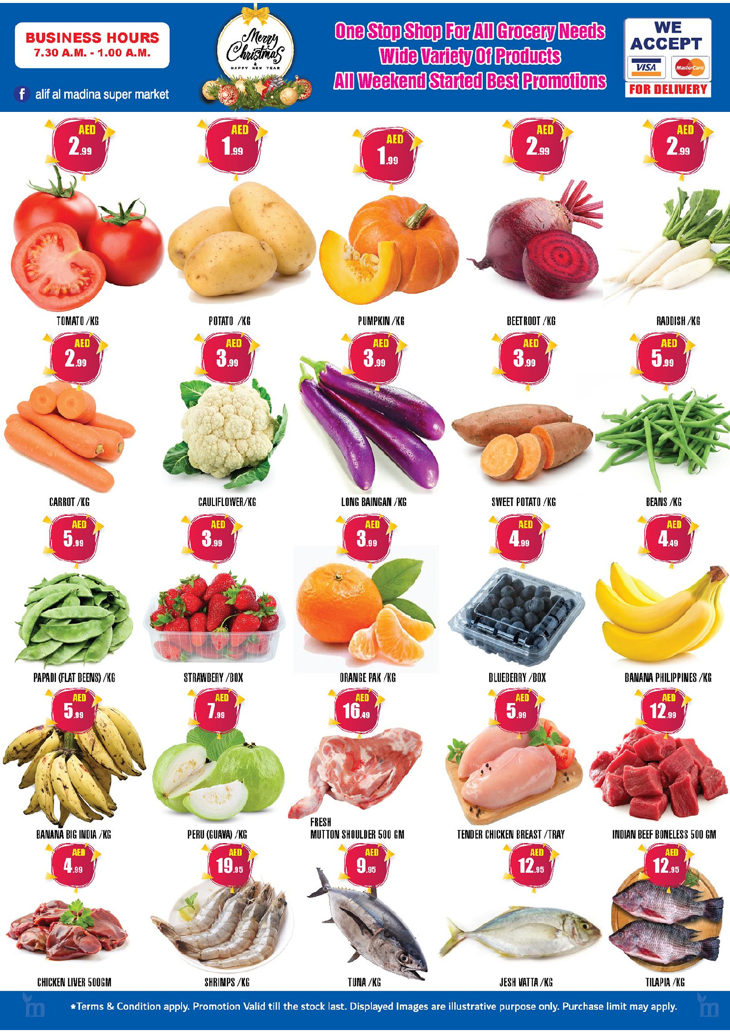 Ofertas de ALIF Al Madina Emiratos Árabes Unidos de 26 a 28 diciembre 2025 ofertas de navidad