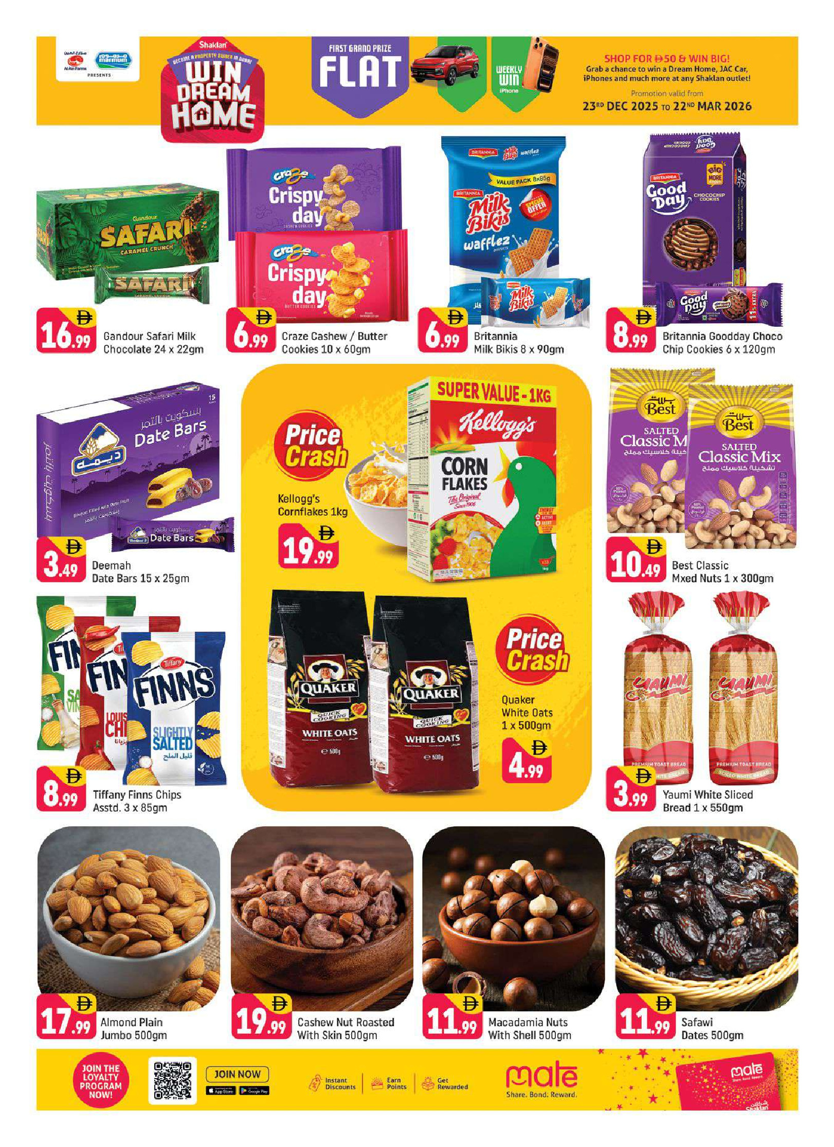 Ofertas de Shaklan Emiratos Árabes Unidos de 23 diciembre a 22 marzo 2026 La casa de tus sueños te ofrece