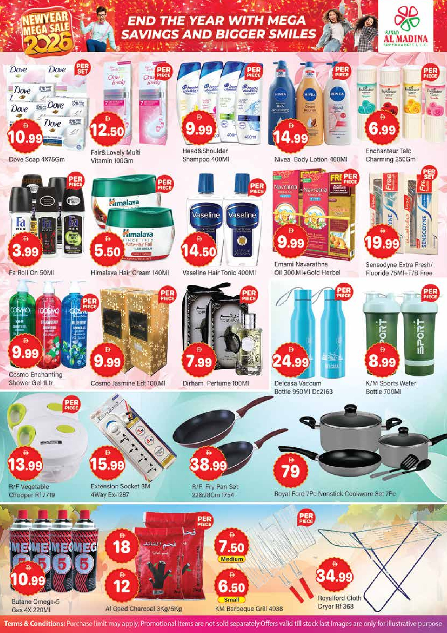 Sanad Al Madina UAE Offers from 26 to 28 December 2025 Happy New Year offers