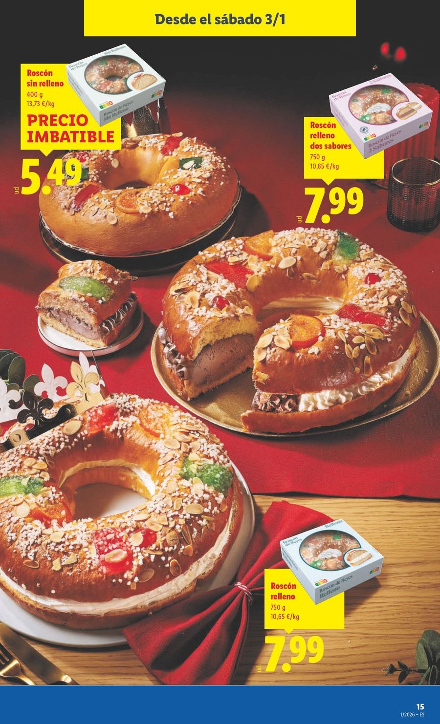 Ofertas de Lidl España de 29 diciembre a 4 enero 2026 ofertas semanales