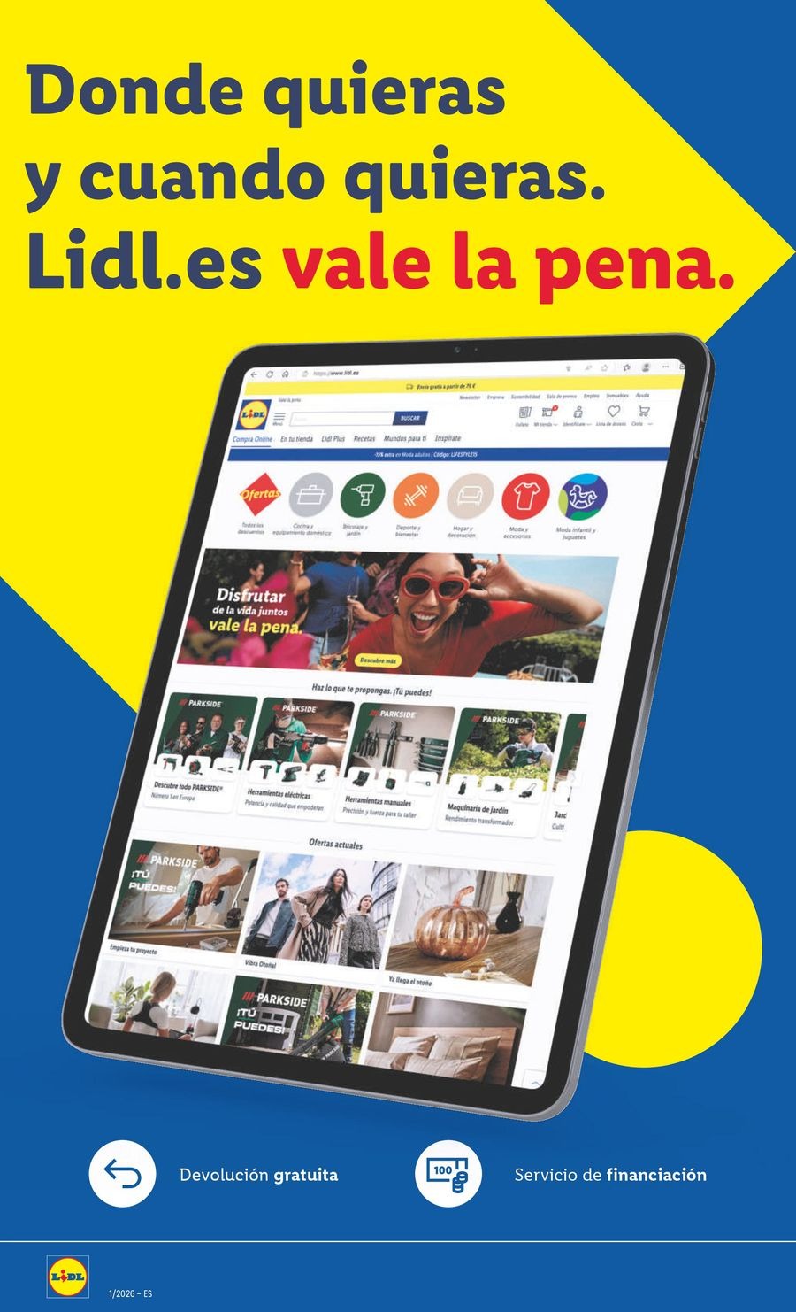 Ofertas de Lidl España de 29 diciembre a 4 enero 2026 Ofertas de bazar