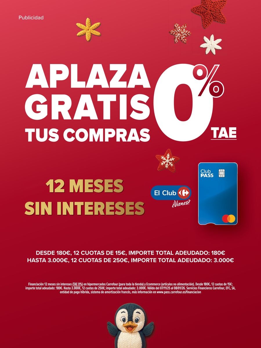 Ofertas de Carrefour España de 19 diciembre a 8 enero 2026 REYES