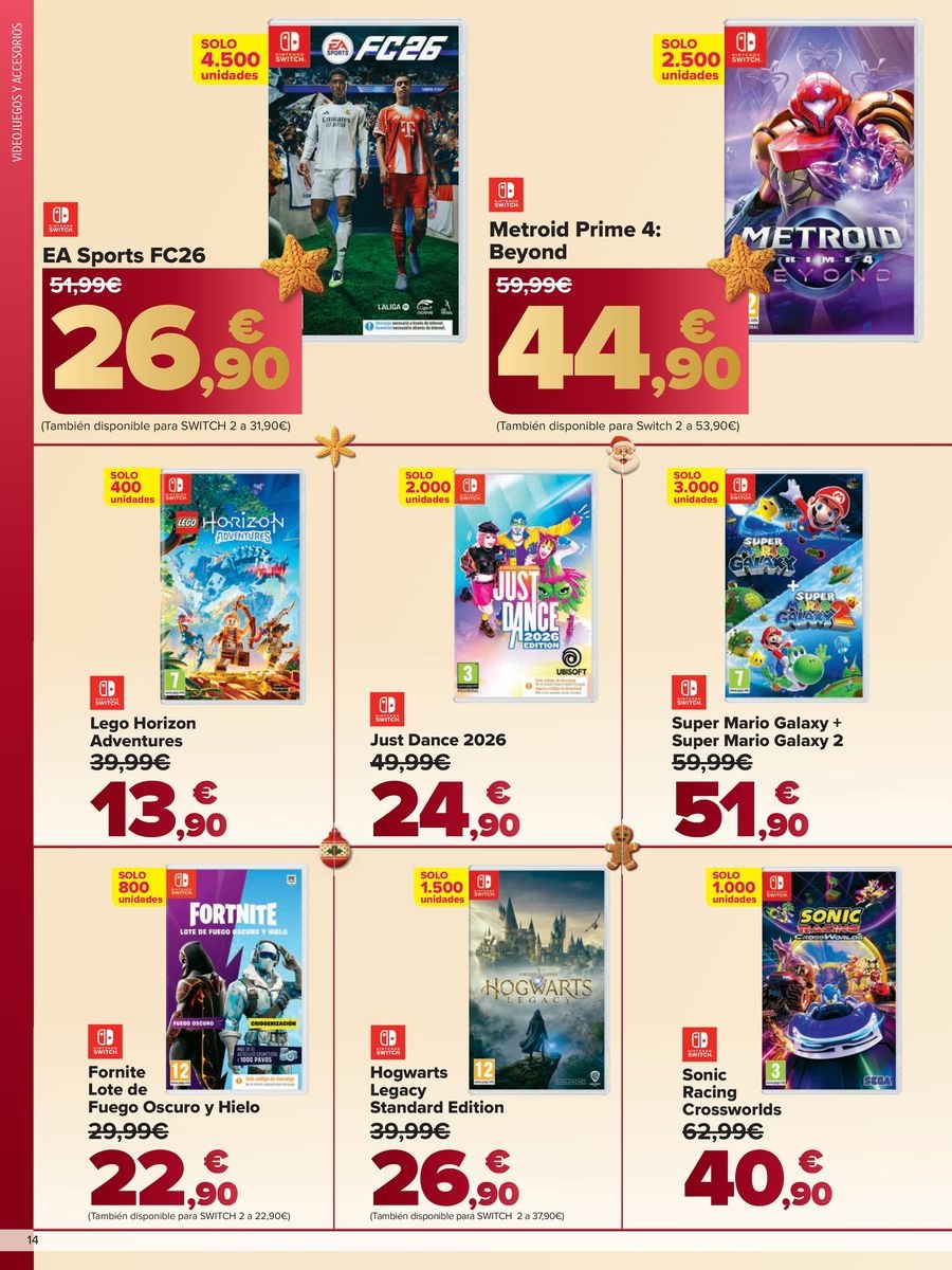 Ofertas de Carrefour España de 19 diciembre a 8 enero 2026 REYES