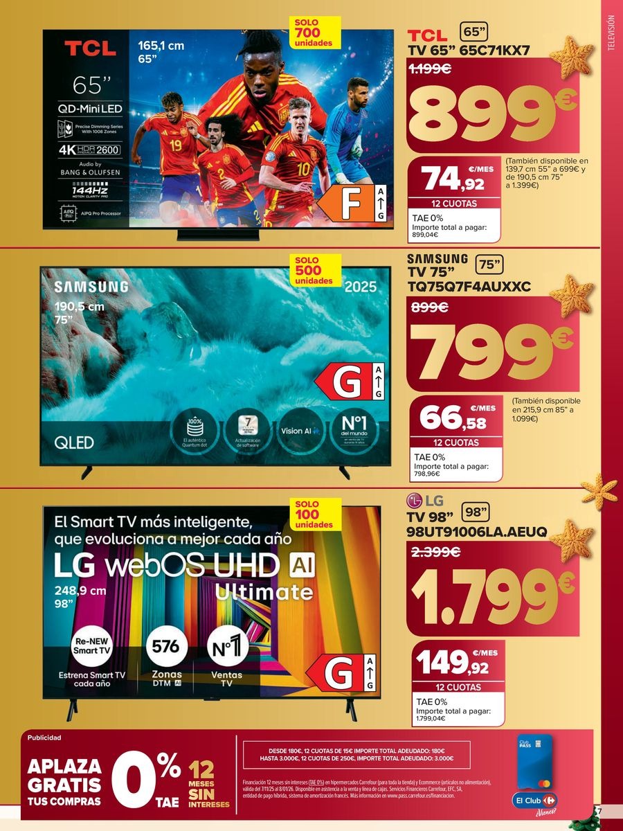 Ofertas de Carrefour España de 19 diciembre a 8 enero 2026 REYES