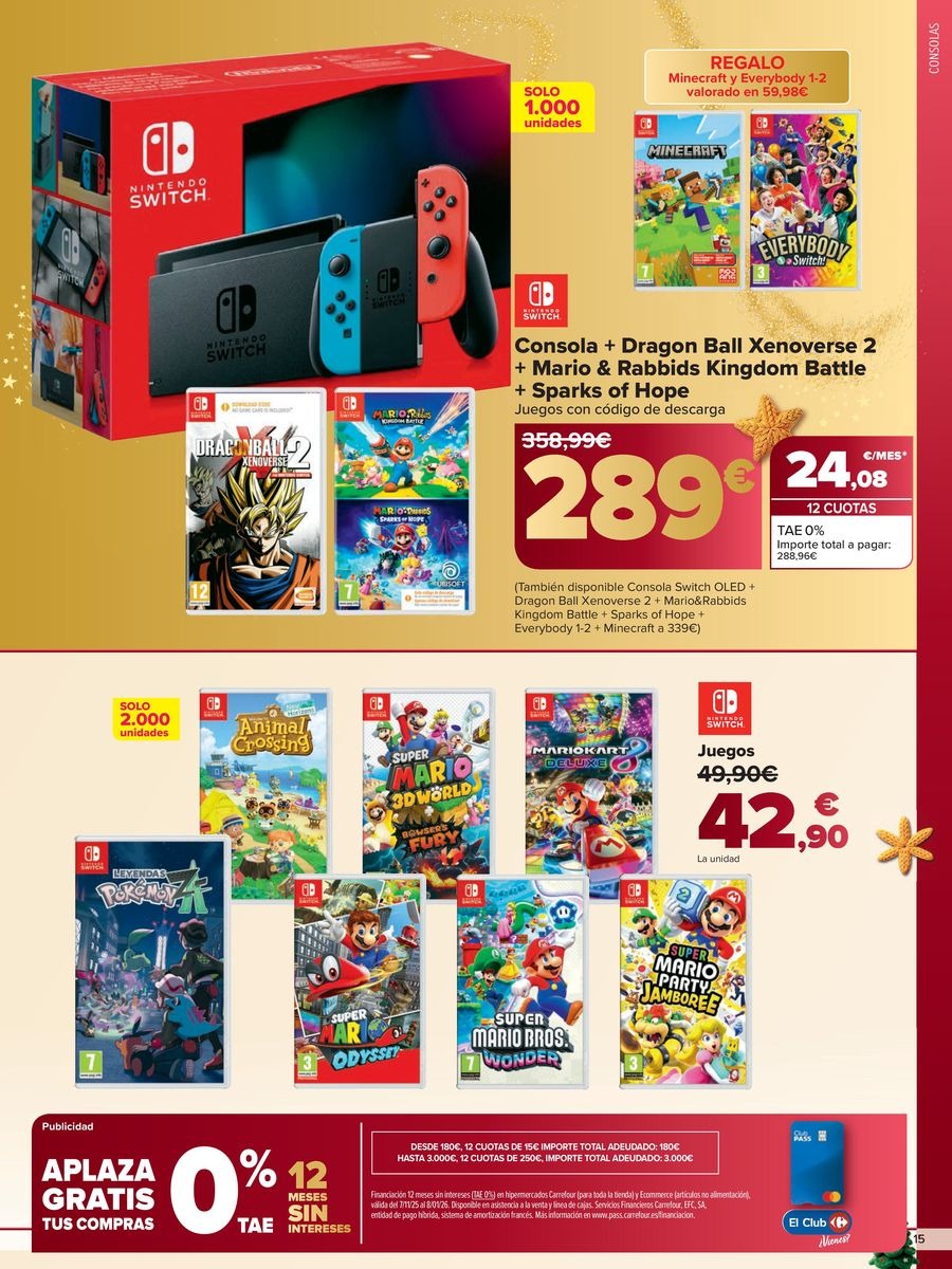 Ofertas de Carrefour España de 19 diciembre a 8 enero 2026 REYES