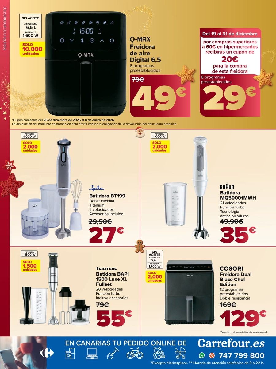 Ofertas de Carrefour España de 19 diciembre a 8 enero 2026 REYES