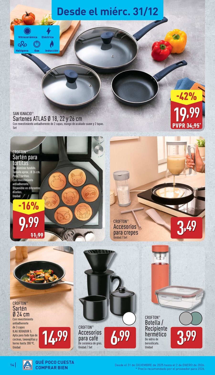 ALDI Spain Offers from 29 December to 4 January 2026 Offers How little it costs to buy well