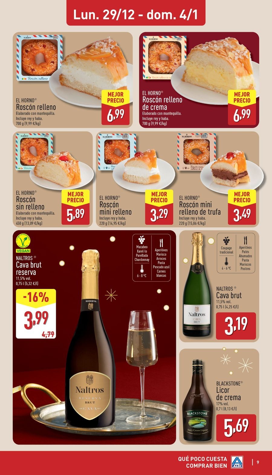 ALDI Spain Offers from 29 December to 4 January 2026 Offers How little it costs to buy well