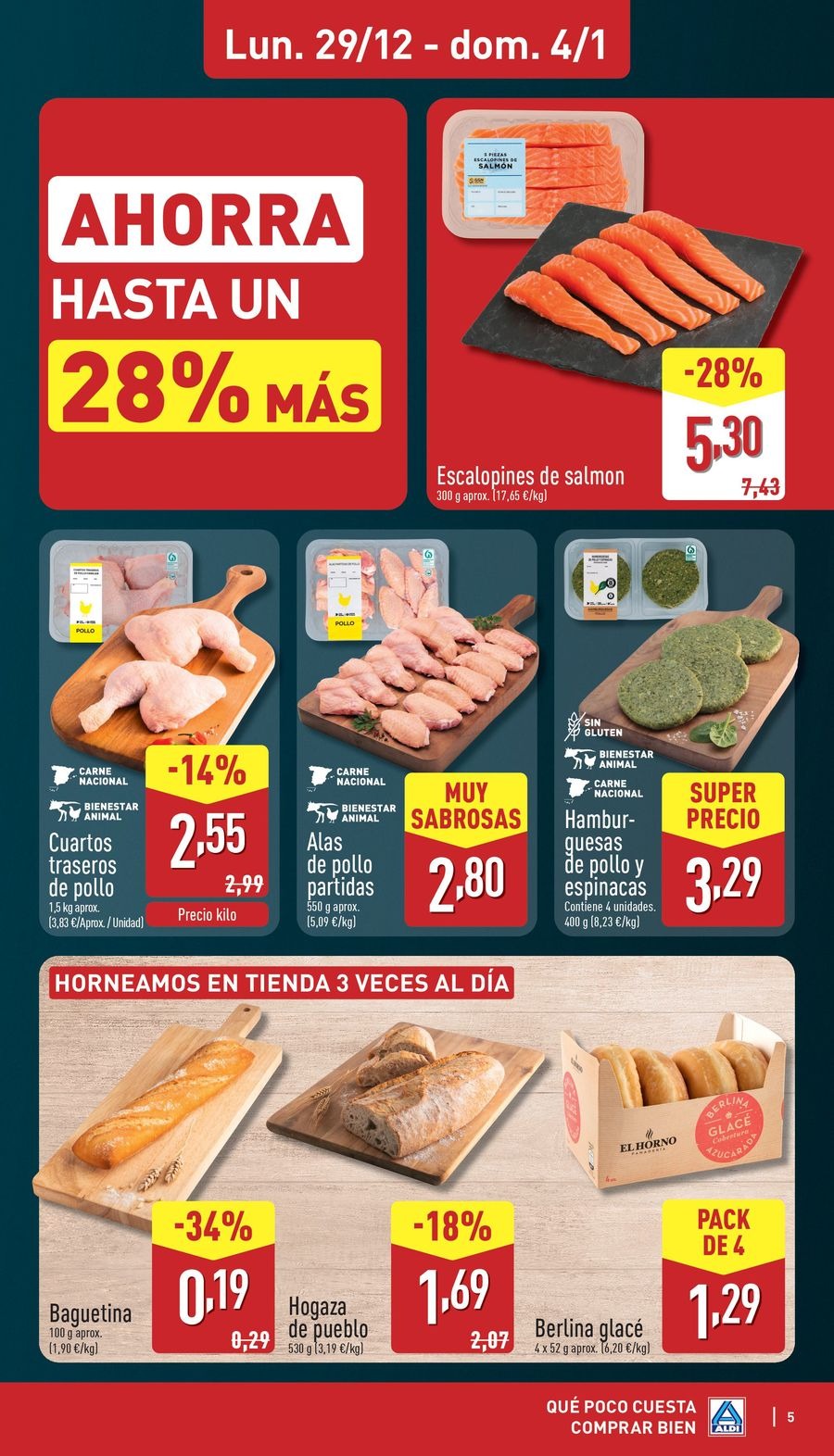 ALDI Spain Offers from 29 December to 4 January 2026 Offers How little it costs to buy well