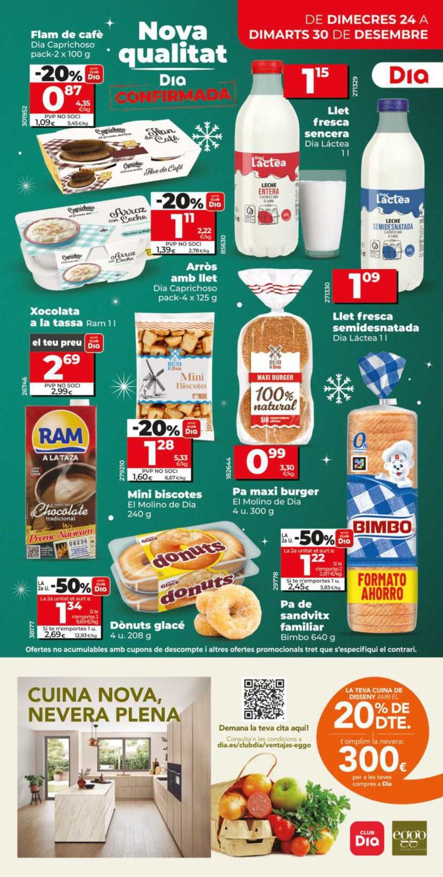 Dia Spain Offers from 24 to 30 December 2025 New quality Offers